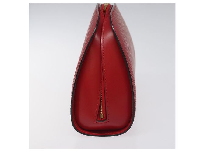 LOUIS VUITTON Epi Dauphine MM Pouch Rot M48457 LV Auth th5640 - Ansicht 3