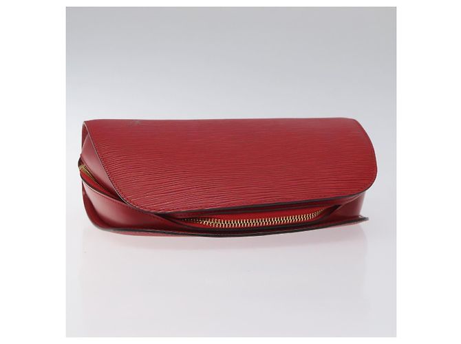 LOUIS VUITTON Epi Dauphine MM Pouch Rot M48457 LV Auth th5640 - Ansicht 5