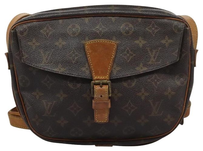 LOUIS VUITTON Monogram Jeune Fille GM Borsa a Spalla M51225 LV Auth th5655 Monogramma - vista 13