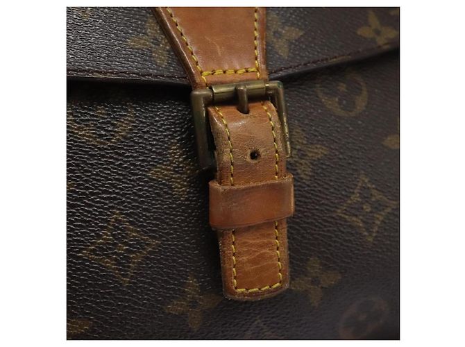 LOUIS VUITTON Monogram Jeune Fille GM Borsa a Spalla M51225 LV Auth th5655 Monogramma - vista 19