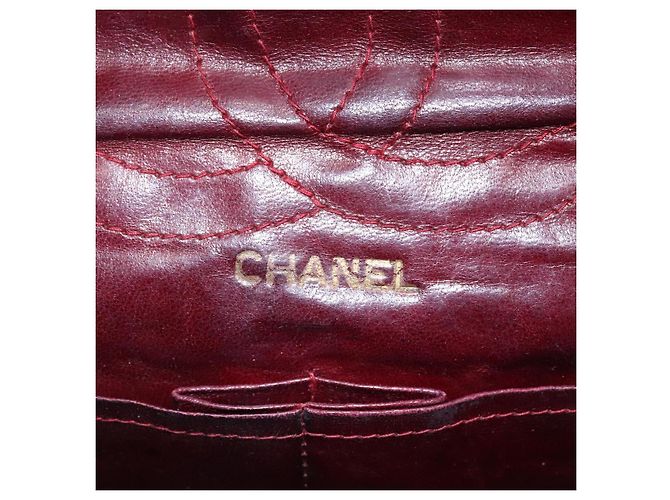 CHANEL Matelassé 25.5 Borsa a Doppio Faldone Catena Pelle di Agnello Nera Oro CC Auth PP249 Nero D'oro - vista 10