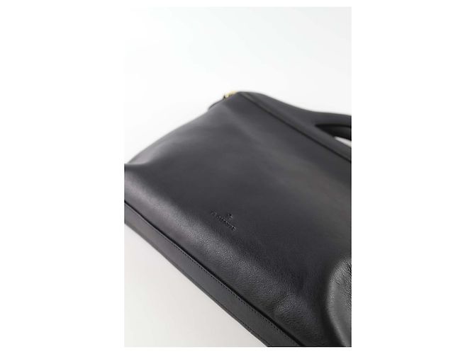 Il Bisonte Borsa a mano in pelle nera Nero - vista 4