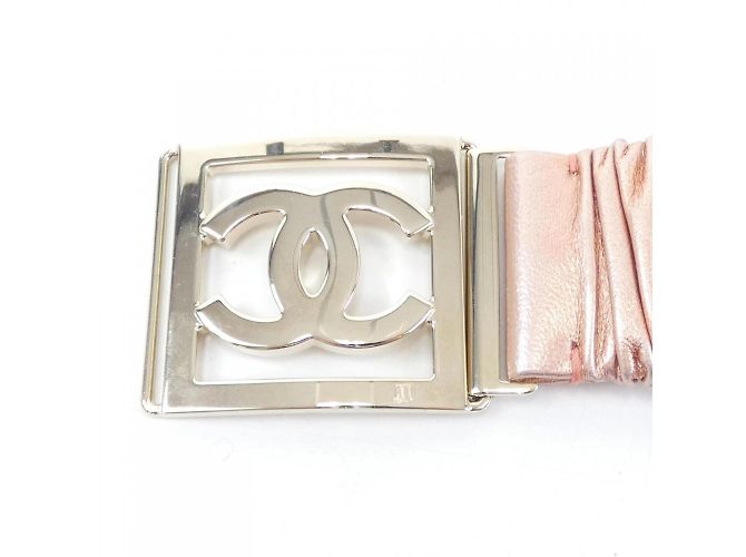 Rosa Stretch-Gürtel von Chanel Pink - Ansicht 2