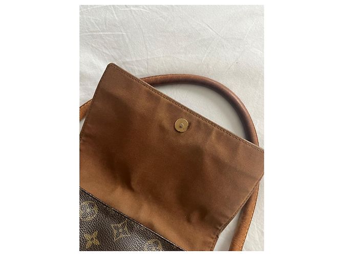 Borsa Louis Vuitton Monogram Mini Looping M51147 (con scatola) Marrone - vista 14
