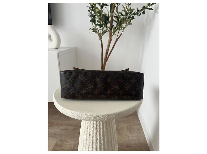 Borsa Louis Vuitton Monogram Mini Looping M51147 (con scatola) Marrone - vista 7