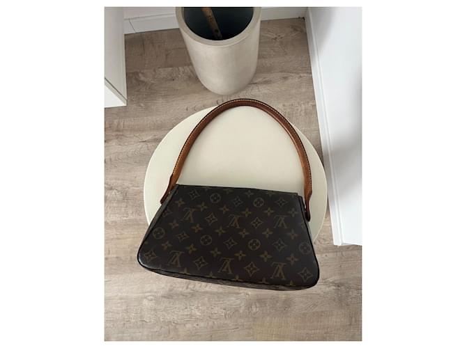 Borsa Louis Vuitton Monogram Mini Looping M51147 (con scatola) Marrone - vista 9