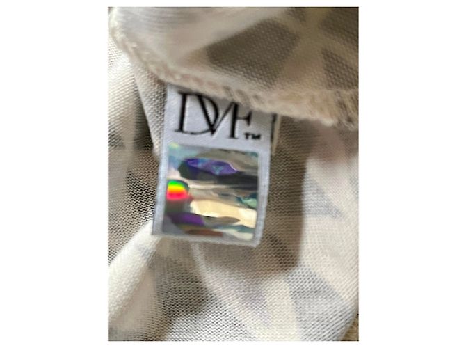 Diane Von Furstenberg Vestido envolvente de seda DvF con estampado distintivo Multicolor - vista 7