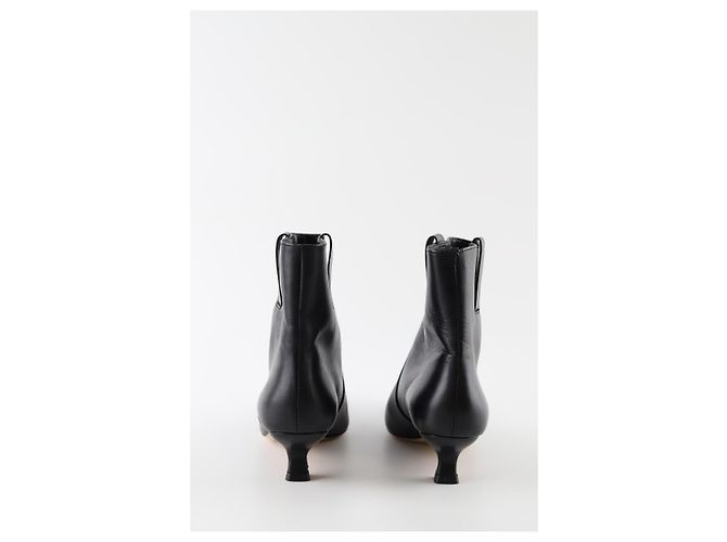 Lk Bennett Botas de couro pretas - vista 2