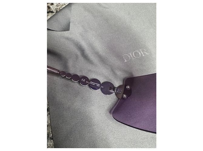 Gafas de sol Christian Dior Moradas de Plástico Púrpura - vista 7