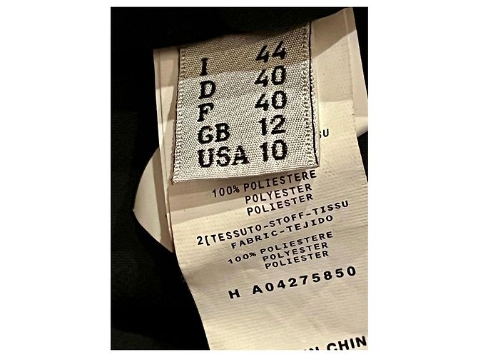 Moschino Cheap And Chic Schwarzes Shiftkleid mit Tierdruckeinsätzen Mehrfarben - Ansicht 5