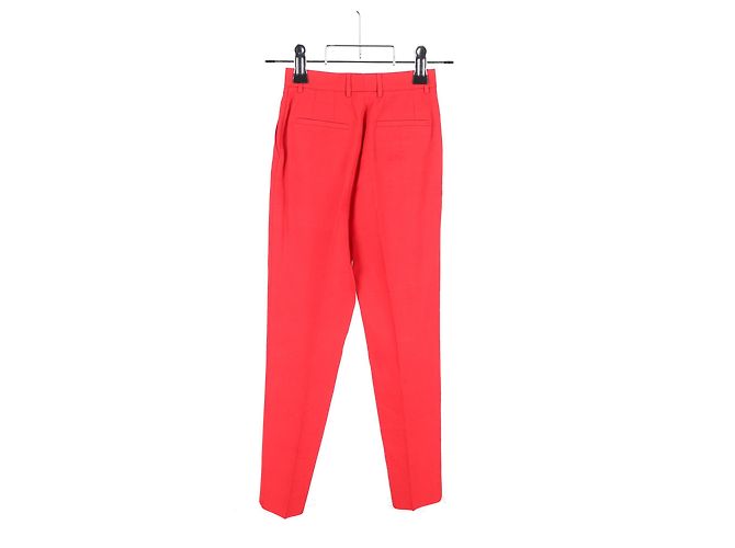 Pantalones rectos Dolce & Gabbana en algodón rojo Roja - vista 5
