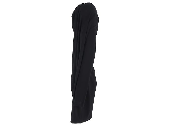 Der offene Front-Cardigan von The Row aus schwarzer Wolle - Ansicht 2