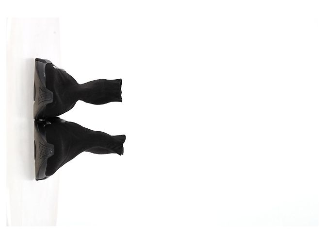 Baskets Balenciaga Speed Trainer en polyester noir - vue 10