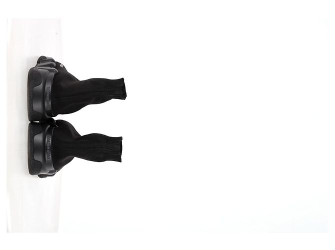Baskets Balenciaga Speed Trainer en polyester noir - vue 13