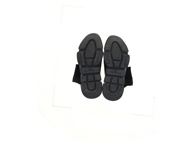 Baskets Balenciaga Speed Trainer en polyester noir - vue 14