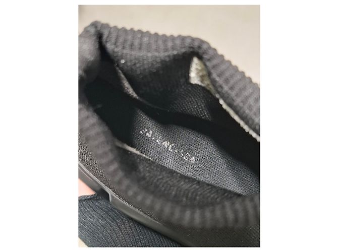 Baskets Balenciaga Speed Trainer en polyester noir - vue 15