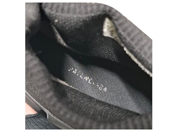 Baskets Balenciaga Speed Trainer en polyester noir - vue 7