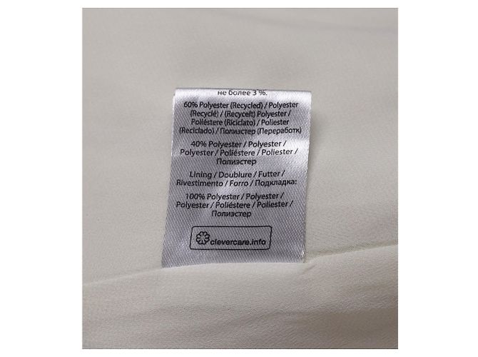 Rotate Vestido midi de mangas abullonadas Noon Puffy de Birger Christensen en poliéster blanco Crudo - vista 10