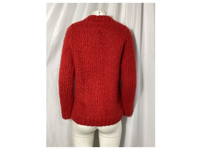 Lawrence Strickpullover von Gabriela Hearst aus roter Kaschmirwolle - Ansicht 4
