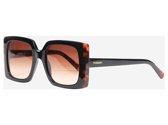 Missoni Gafas de sol cuadradas negras - vista 2