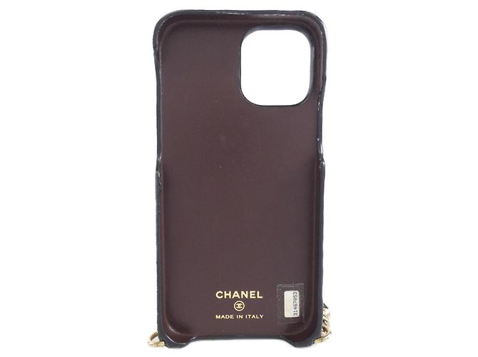 Chanel Timeless Classic Bumper Case for iPhone 12 & 12 Pro Black - view 2