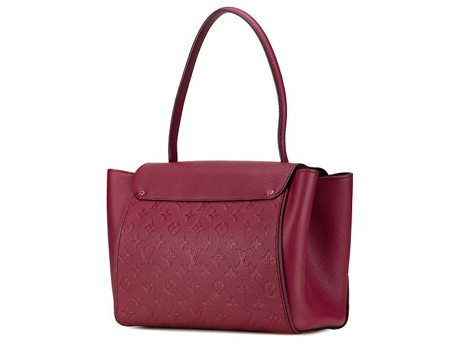 Trocadero Monogram Empreinte Rosso di Louis Vuitton Bordò - vista 2