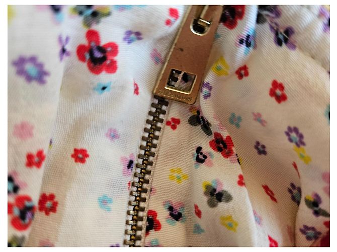 Falda Zadig & Voltaire de viscosa con detalles de encaje amarillo Multicolor - vista 5