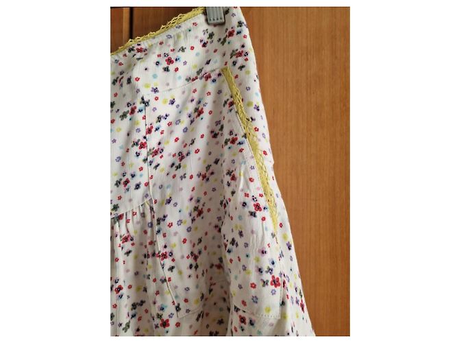 Falda Zadig & Voltaire de viscosa con detalles de encaje amarillo Multicolor - vista 9