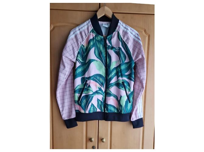 Adidas Jacke Rosa Synthetik Pink - Ansicht 2