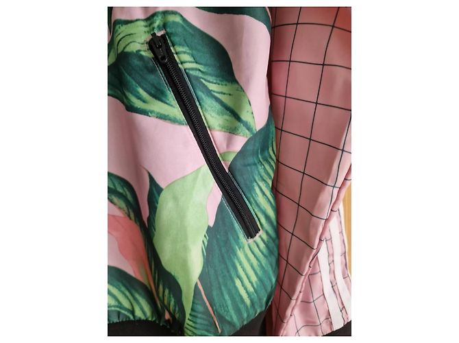 Adidas Jacke Rosa Synthetik Pink - Ansicht 5