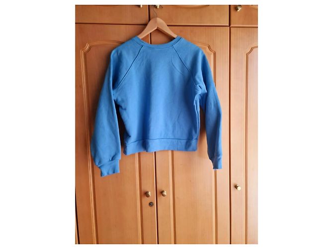 Sudadera Reformation Azul de Algodón - vista 5