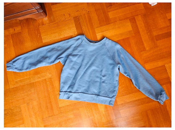 Sudadera Reformation Azul de Algodón - vista 6