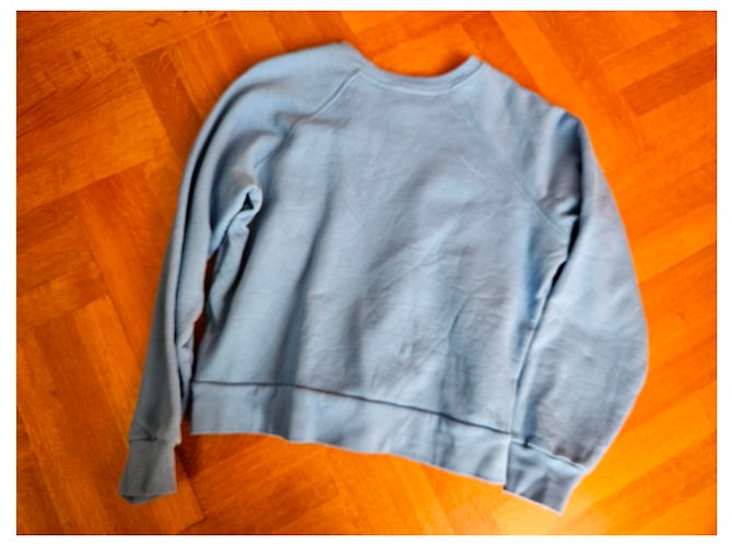Sudadera Reformation Azul de Algodón - vista 9