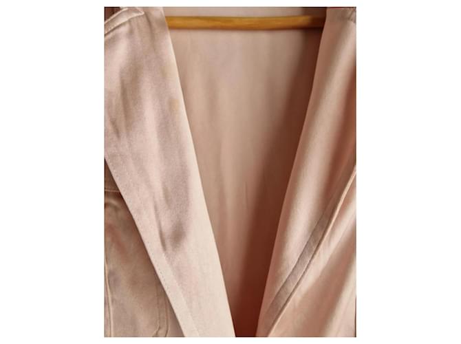 Camisa de seda Balmain rosa - vista 10