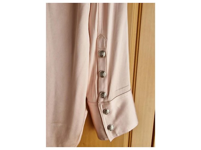 Camisa de seda Balmain rosa - vista 5