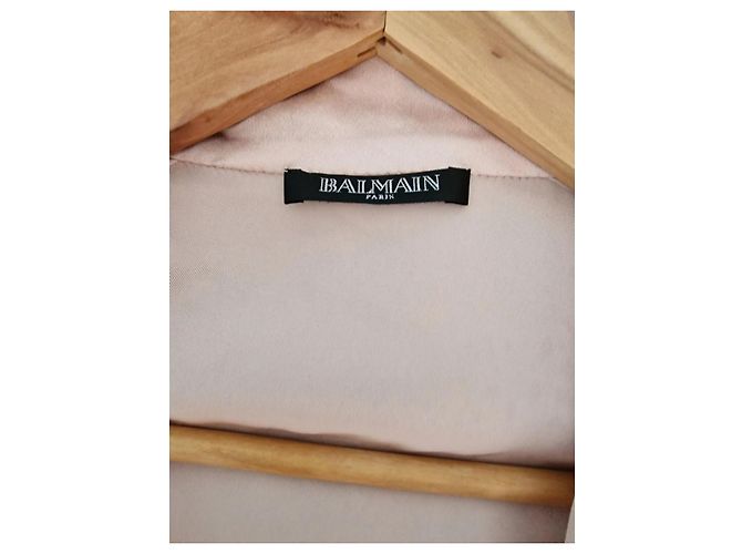 Camisa de seda Balmain rosa - vista 6