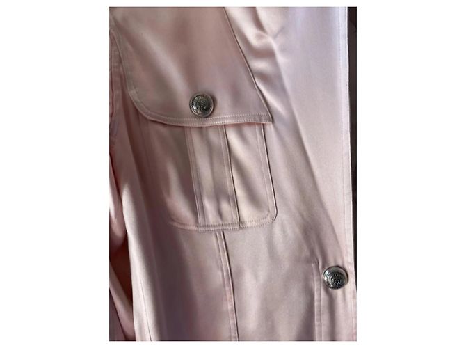 Camisa de seda Balmain rosa - vista 9