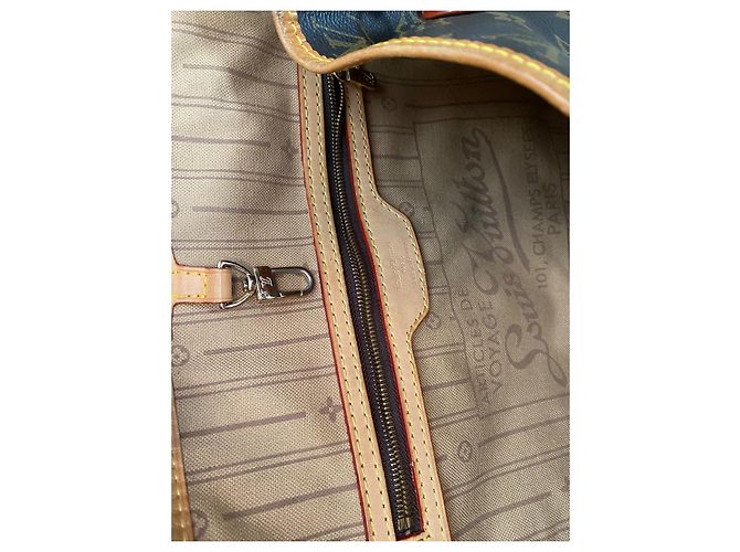 Louis Vuitton Neverfull Modell Größe MM Braun - Ansicht 12