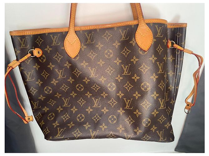 Louis Vuitton Neverfull Modell Größe MM Braun - Ansicht 14