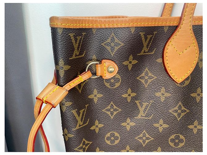 Louis Vuitton Neverfull Modell Größe MM Braun - Ansicht 2