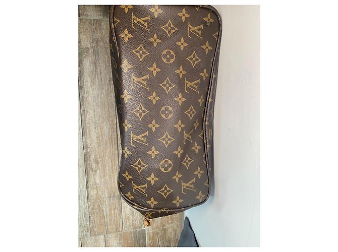 Louis Vuitton Neverfull Modell Größe MM Braun - Ansicht 6