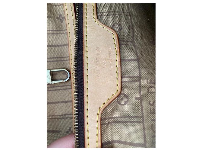 Louis Vuitton Neverfull Modell Größe MM Braun - Ansicht 9