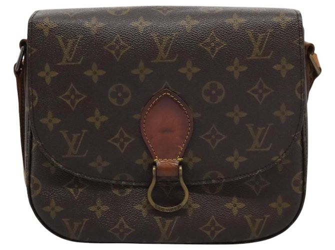 Saint-Cloud LOUIS VUITTON Monogram Saint Cloud GM Borsa a Spalla M51242 LV Auth 113452 Monogramma - vista 13