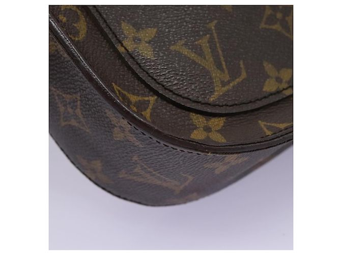 Saint-Cloud LOUIS VUITTON Monogram Saint Cloud GM Borsa a Spalla M51242 LV Auth 113452 Monogramma - vista 17
