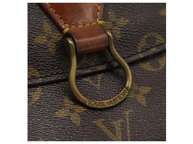 Saint-Cloud LOUIS VUITTON Monogram Saint Cloud GM Borsa a Spalla M51242 LV Auth 113452 Monogramma - vista 20