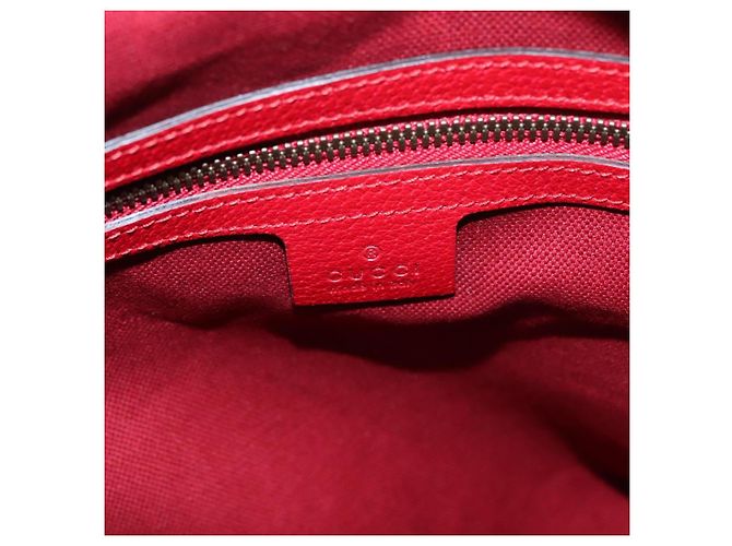 GUCCI Backpack Canvas Red Navy 473872 Auth BA150 Navy blue - view 19