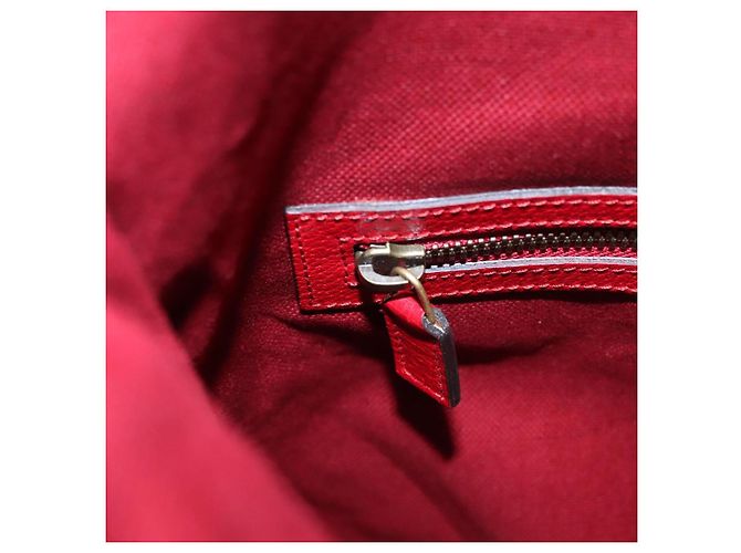 GUCCI Backpack Canvas Red Navy 473872 Auth BA150 Navy blue - view 22