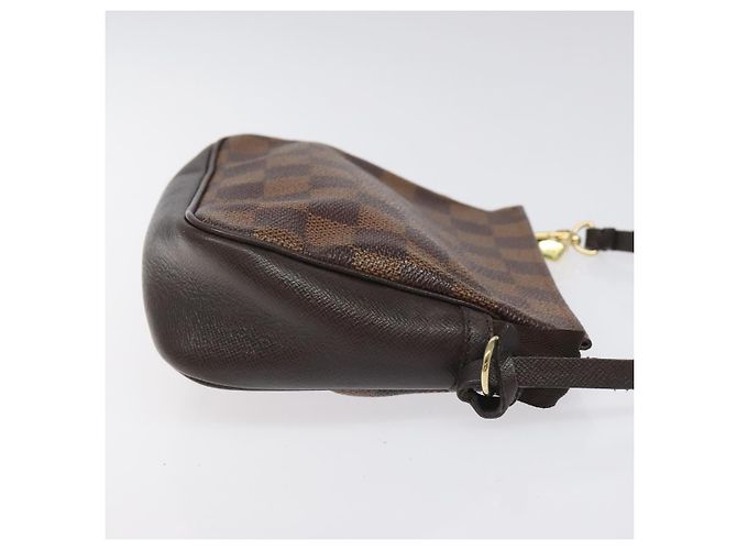 LOUIS VUITTON Pochette per trucco Damier Ebene N51982 LV Auth 114084 - vista 3