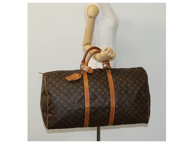 LOUIS VUITTON Monogram Keepall 60 Boston Tasche M41422 LV Auth bs22554 Monogramm - Ansicht 18