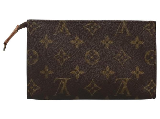 LOUIS VUITTON Monogram Bucket PM Bolsa de Accesorios LV Auth th5688 Monograma - vista 2